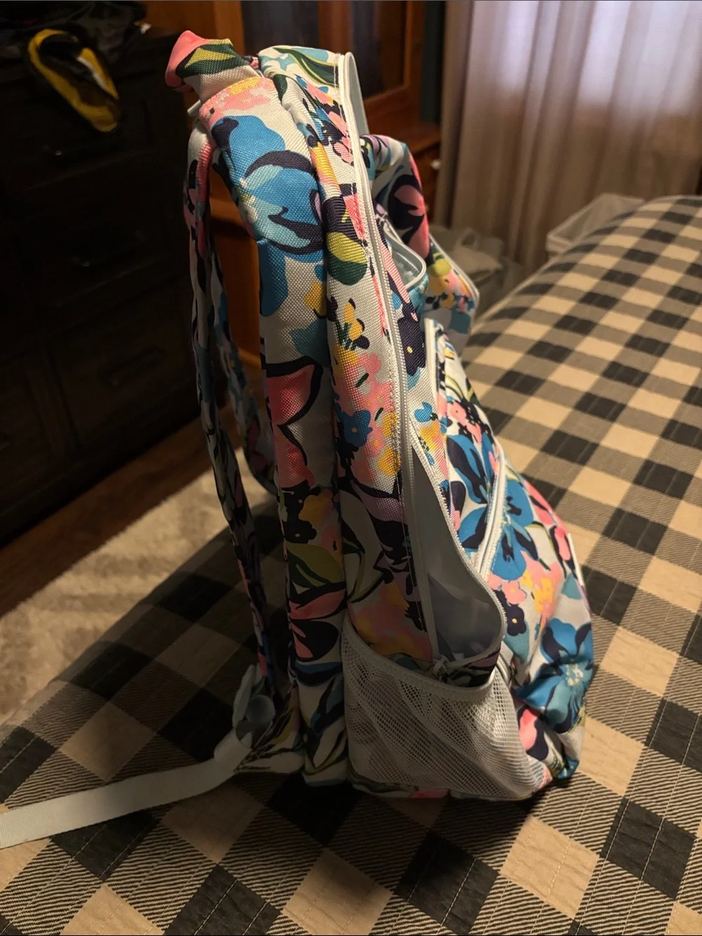 Vera Bradley Floral Backpack in Pastel Multi